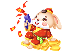 兔年佳節(jié)到，廣州品尚生物向您問個(gè)好！廣州品尚生物祝您萬事如意，發(fā)大財(cái)！