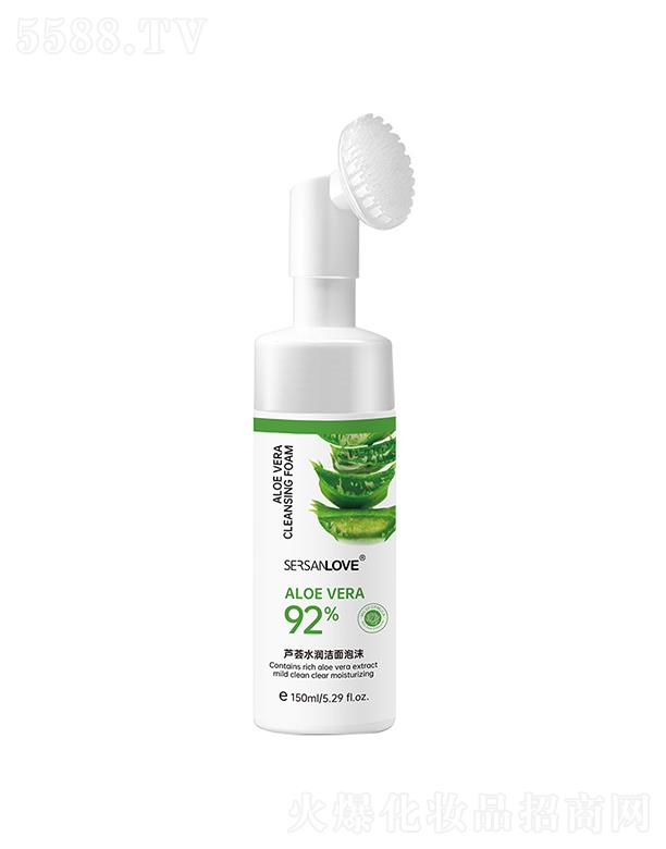 奢賞之戀蘆薈水潤(rùn)潔面泡沫 150ml