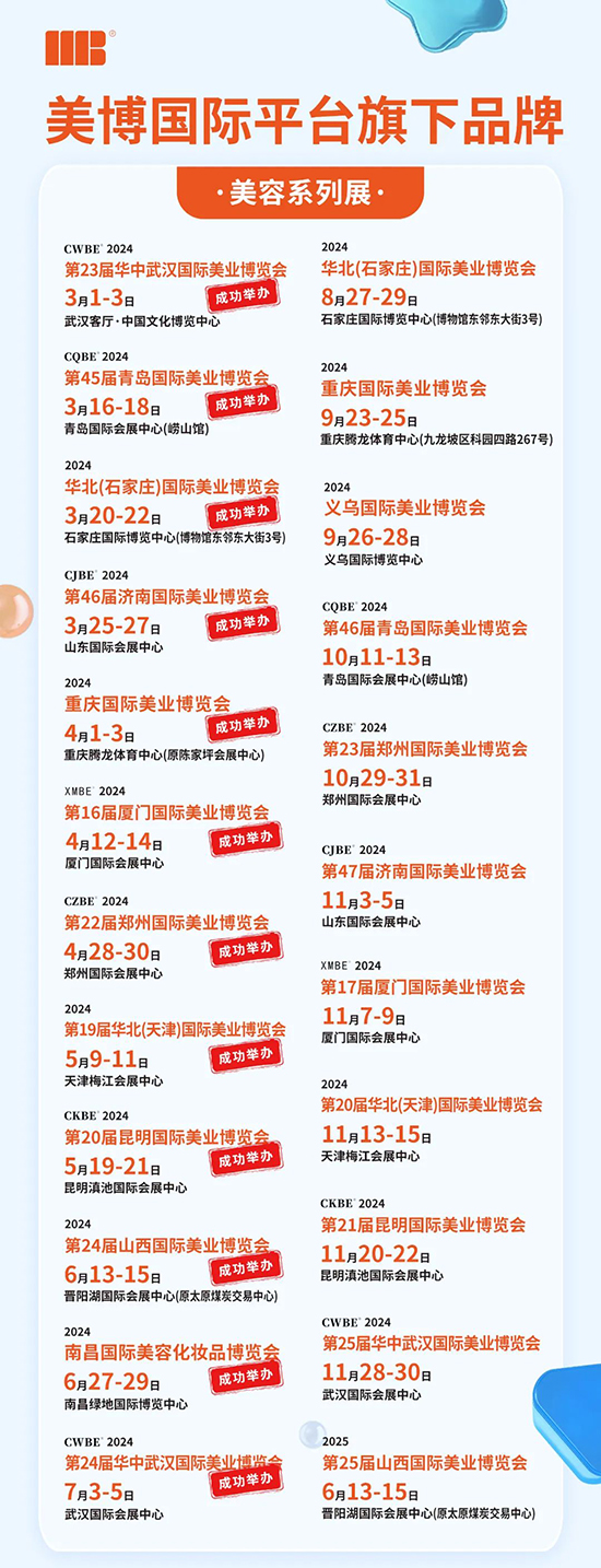 2024美博國際系列展 2024美博國際系列展